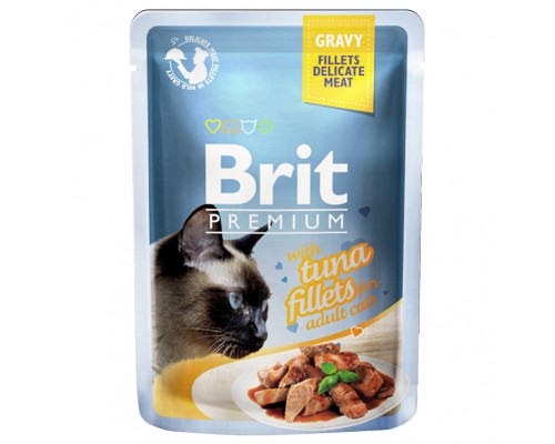 Brit Premium Нежные кусочки куриного филе в соусе