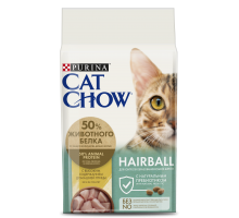 Cat Chow Hairball Control корм для выведения шерсти из желудка
