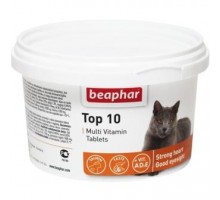 Beaphar Top 10 мультівітаміни для котів, 180 табл.